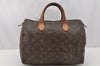 Authentic Louis Vuitton Monogram Speedy 30 Hand Boston Bag M41526 Junk 9900I