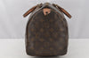 Authentic Louis Vuitton Monogram Speedy 30 Hand Boston Bag M41526 Junk 9900I