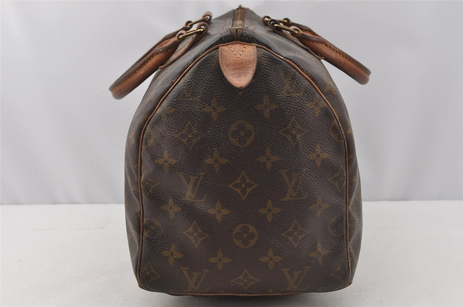 Authentic Louis Vuitton Monogram Speedy 30 Hand Boston Bag M41526 Junk 9900I