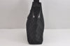 Authentic GUCCI Jackie Shoulder Bag Purse GG Canvas Leather 110291 Black 9902I