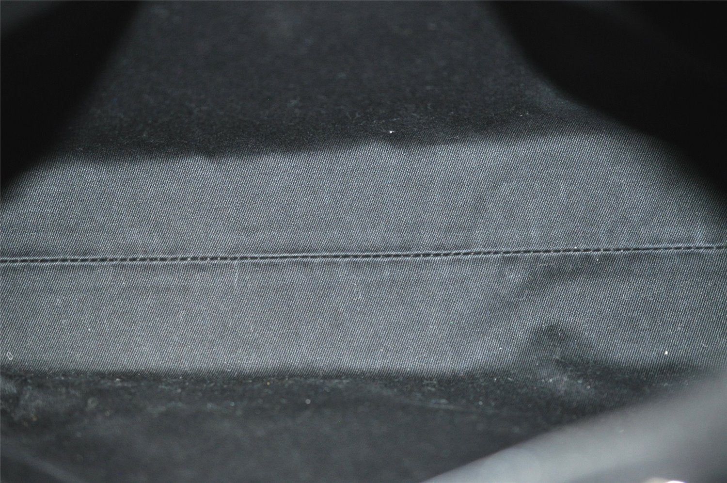 Authentic GUCCI Jackie Shoulder Bag Purse GG Canvas Leather 110291 Black 9902I