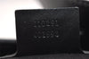 Authentic GUCCI Jackie Shoulder Bag Purse GG Canvas Leather 110291 Black 9902I