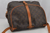 Authentic Louis Vuitton Monogram Saumur 35 Shoulder Cross Bag M42254 LV 9902J