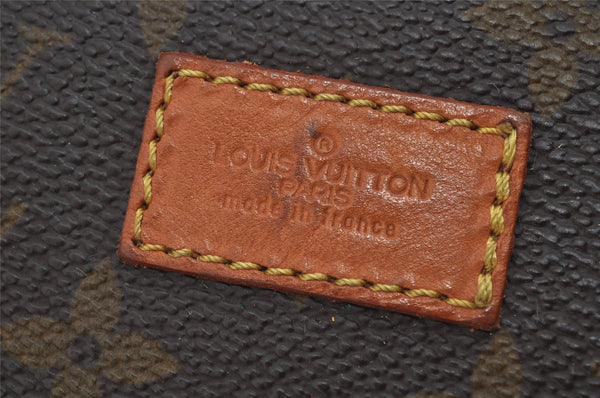 Authentic Louis Vuitton Monogram Saumur 35 Shoulder Cross Bag M42254 LV 9902J