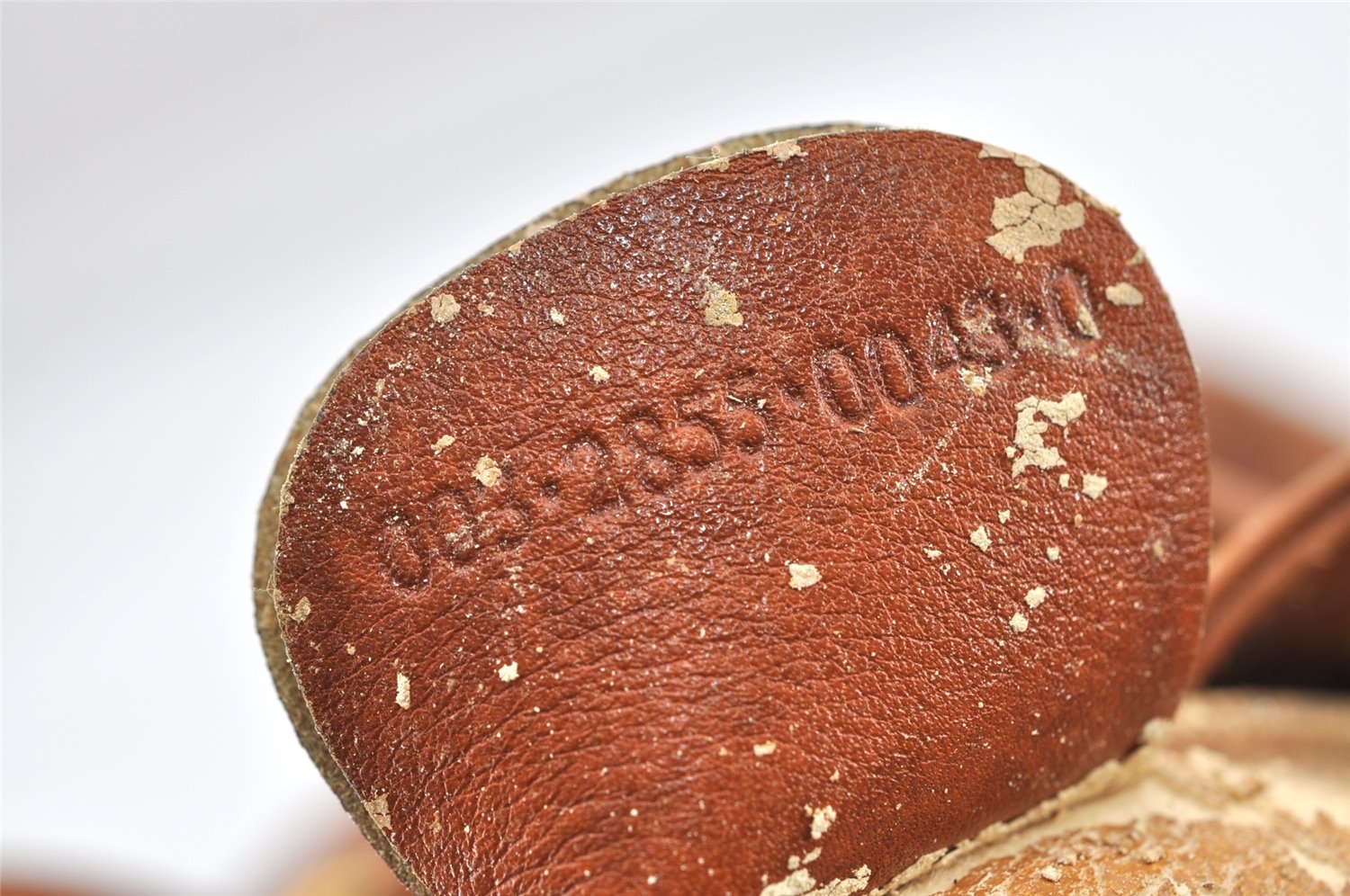 Authentic GUCCI Vintage Bamboo 2Way Hand Backpack Leather Brown Junk 9904I