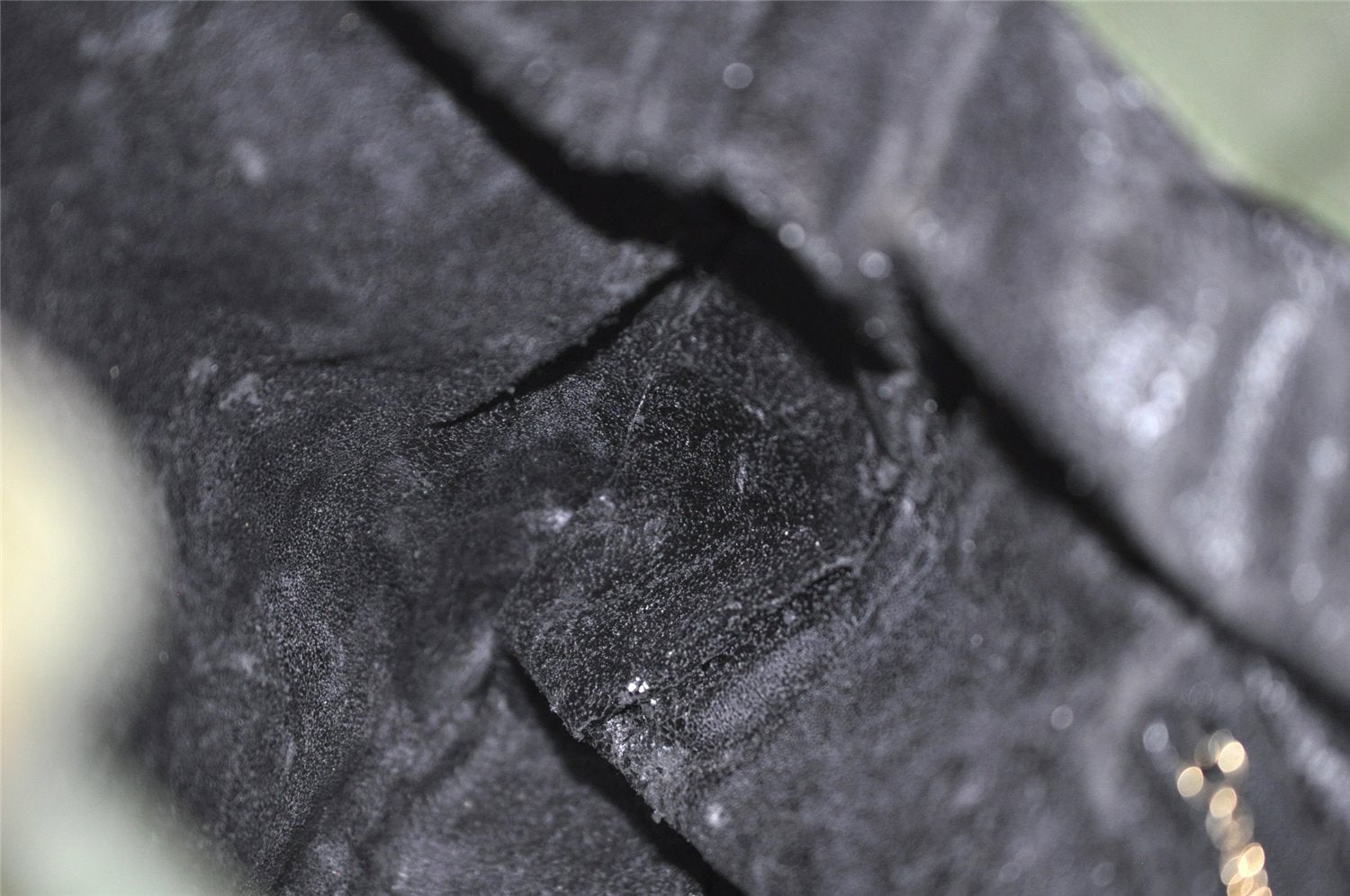 Authentic GUCCI Bamboo 2Way Shoulder Hand Bag Suede Leather Khaki Junk 9905I