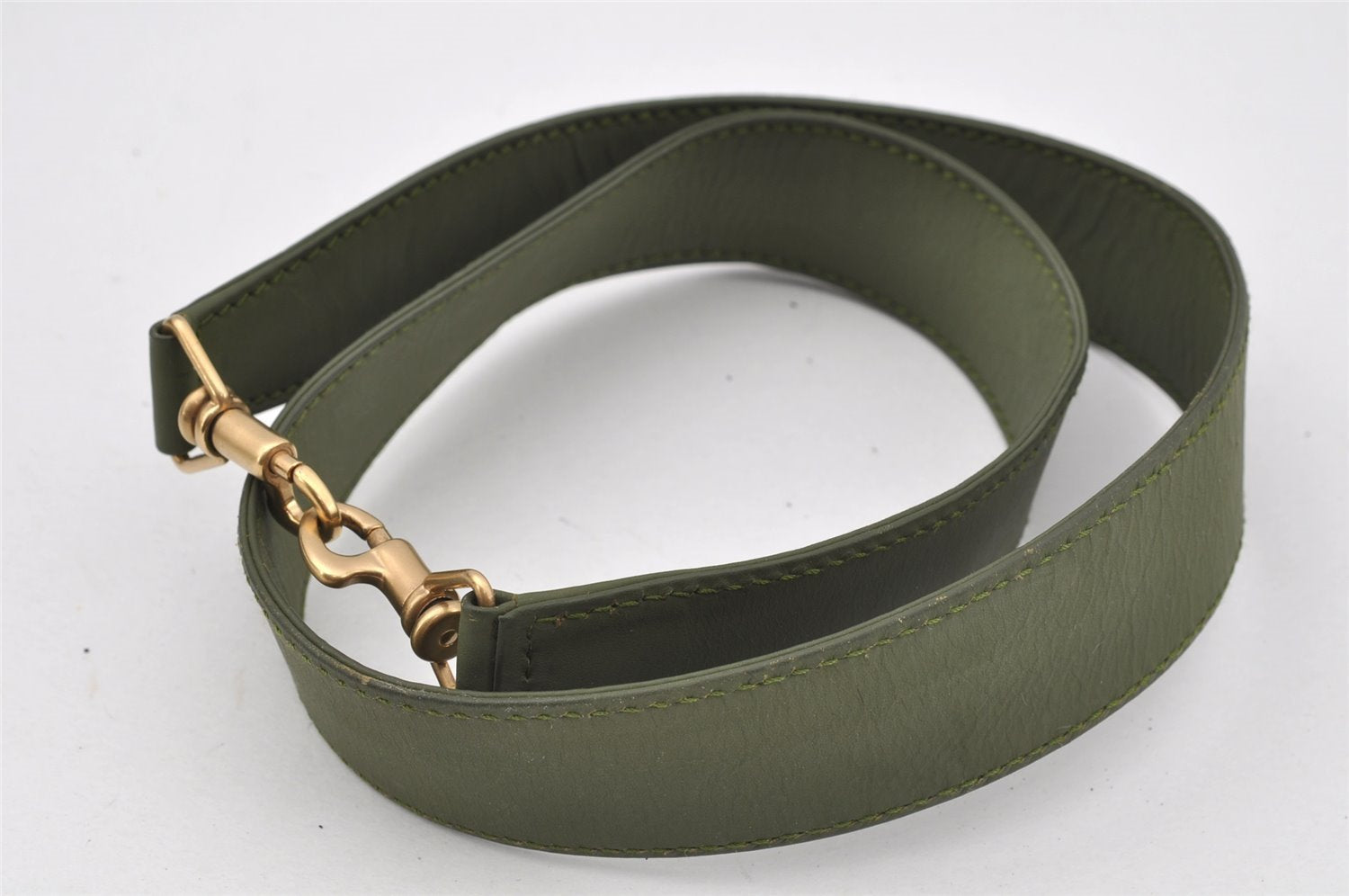 Authentic GUCCI Bamboo 2Way Shoulder Hand Bag Suede Leather Khaki Junk 9905I