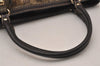Authentic GUCCI GG Crystal Shoulder Hand Bag GG PVC Leather 223964 Brown 9907I