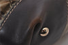 Authentic GUCCI GG Crystal Shoulder Hand Bag GG PVC Leather 223964 Brown 9907I