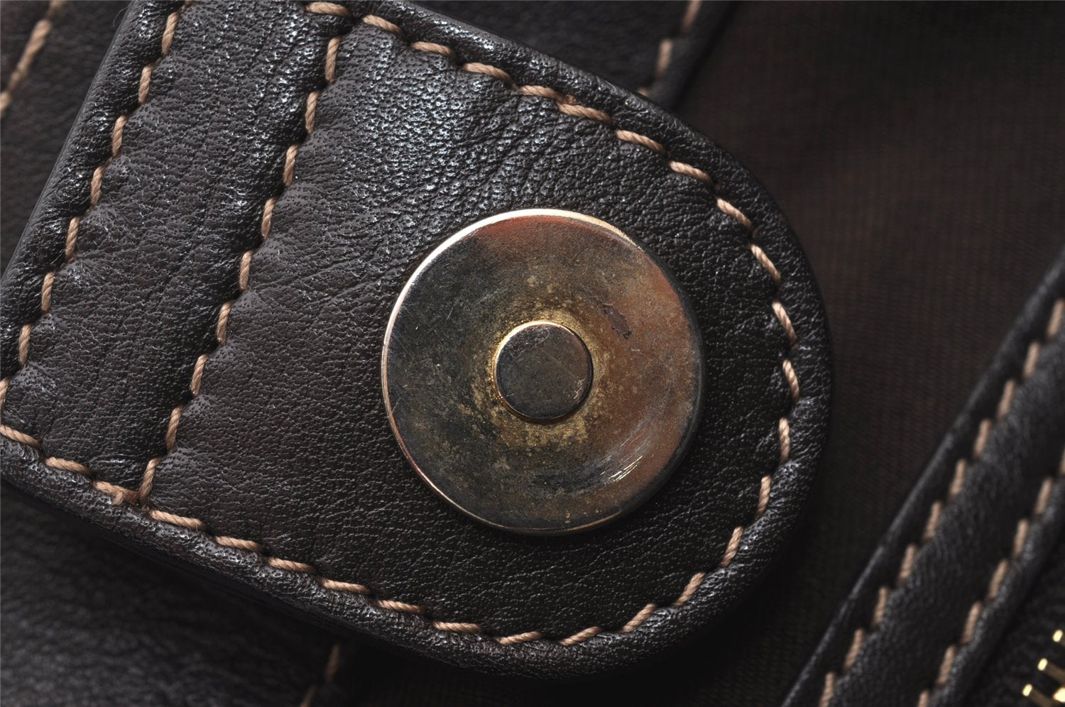 Authentic GUCCI GG Crystal Shoulder Hand Bag GG PVC Leather 223964 Brown 9907I