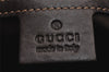 Authentic GUCCI GG Crystal Shoulder Hand Bag GG PVC Leather 223964 Brown 9907I