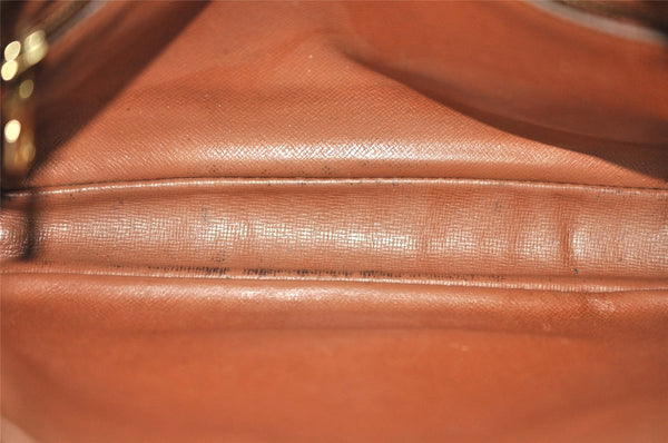 Authentic Louis Vuitton Monogram Marly Dragonne GM M51825 Clutch Hand Bag 9908I