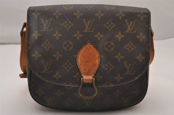 Authentic Louis Vuitton Monogram Saint Cloud GM M51242 Shoulder Cross Bag 9909I