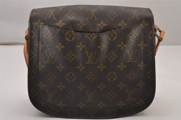 Authentic Louis Vuitton Monogram Saint Cloud GM M51242 Shoulder Cross Bag 9909I