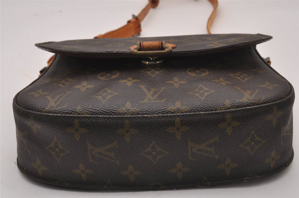 Authentic Louis Vuitton Monogram Saint Cloud GM M51242 Shoulder Cross Bag 9909I