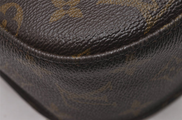 Authentic Louis Vuitton Monogram Saint Cloud GM M51242 Shoulder Cross Bag 9909I