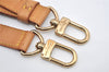 Authentic Louis Vuitton Leather Shoulder Strap Beige 39.4-46.5" LV 9910I