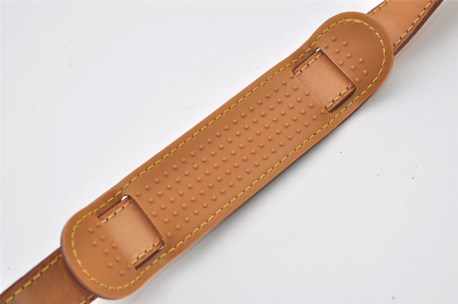 Authentic Louis Vuitton Leather Shoulder Strap Beige 39.4-46.5