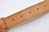 Authentic Louis Vuitton Leather Shoulder Strap Beige 39.4-46.5" LV 9910I