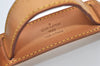 Authentic Louis Vuitton Leather Shoulder Strap Beige 39.4-46.5" LV 9910I