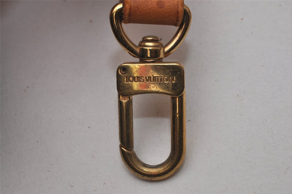 Authentic Louis Vuitton Leather Shoulder Strap Beige 48.8" LV 9911I