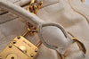 Authentic MIU MIU Vintage Leather 2Way Shoulder Hand Bag Cream White 9912J