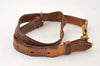 Authentic Louis Vuitton Leather Shoulder Strap Beige 34.6-42.1" LV Junk 9913I
