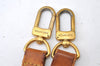 Authentic Louis Vuitton Leather Shoulder Strap Beige 34.6-42.1" LV Junk 9913I