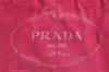 Authentic PRADA Vintage Canapa SS Canvas 2Way Hand Tote Bag Purse Pink 9914I