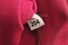 Authentic PRADA Vintage Canapa SS Canvas 2Way Hand Tote Bag Purse Pink 9914I