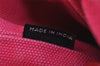 Authentic PRADA Vintage Canapa SS Canvas 2Way Hand Tote Bag Purse Pink 9914I