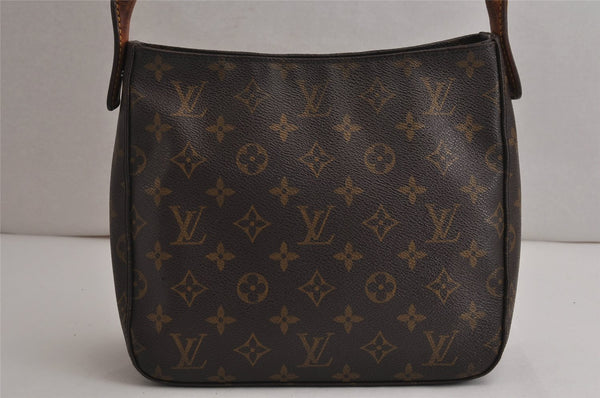 Authentic Louis Vuitton Monogram Looping MM Shoulder Bag M51146 LV 9914J