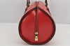 Authentic Louis Vuitton Epi Soufflot Hand Bag Red M52227 LV 9916J