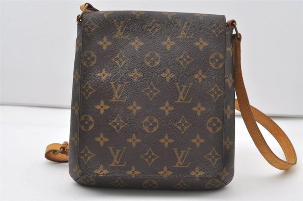 Auth Louis Vuitton Monogram Musette Salsa M51387 Long Shoulder Cross Bag 9920I