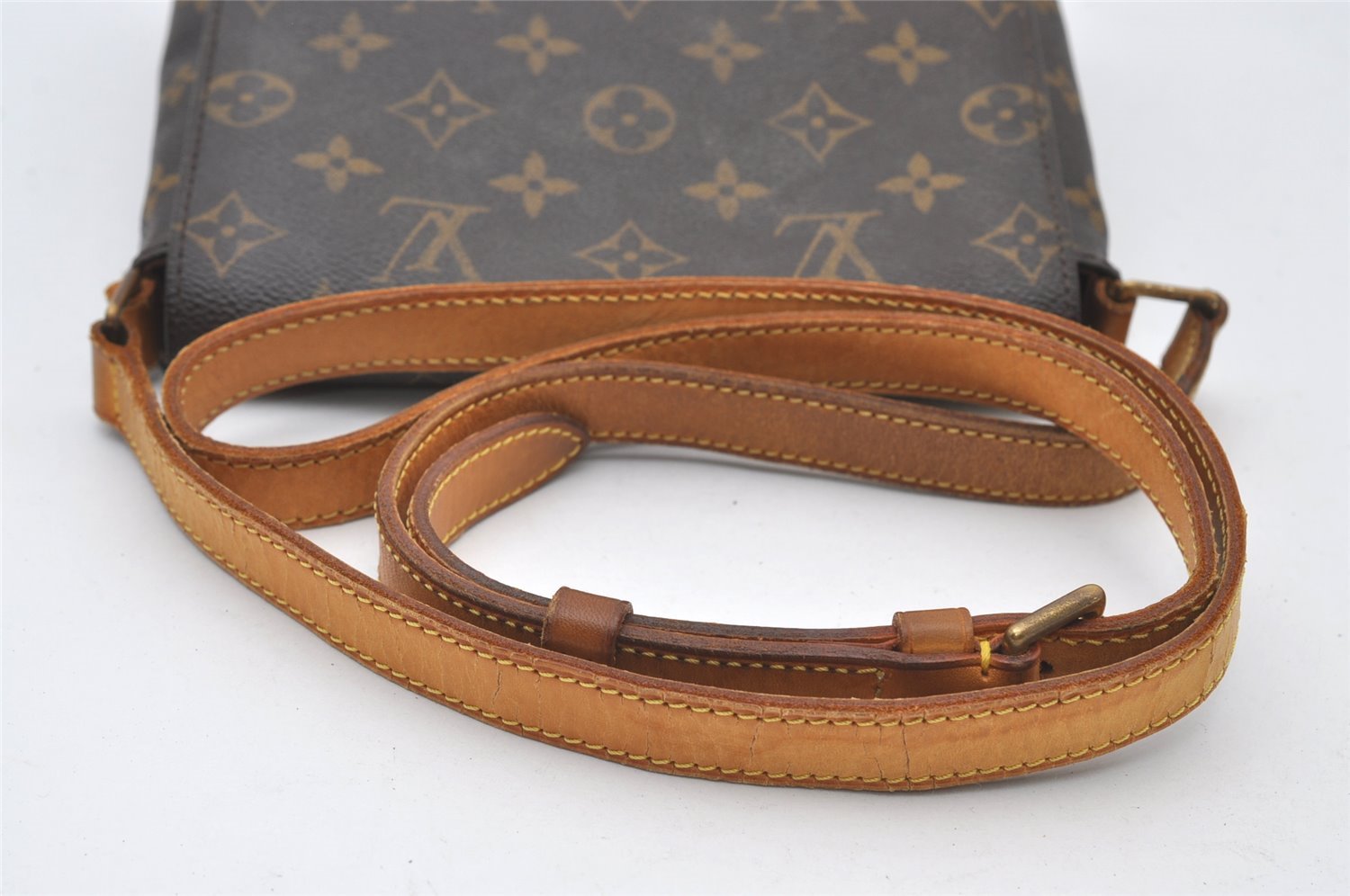 Auth Louis Vuitton Monogram Musette Salsa M51387 Long Shoulder Cross Bag 9920I
