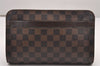 Authentic Louis Vuitton Damier Saint Louis Clutch Hand Bag Purse N51993 LV 9921I