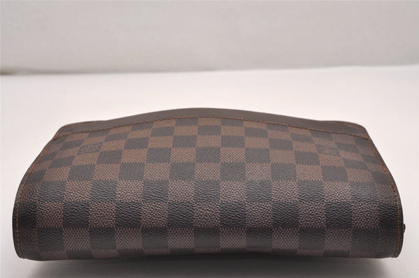 Authentic Louis Vuitton Damier Saint Louis Clutch Hand Bag Purse N51993 LV 9921I