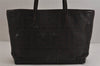 Authentic FENDI Vintage Zucca Shoulder Tote Bag Leather Brown 9921J