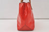 Authentic Louis Vuitton Vernis Reade PM Hand Bag Red M91088 LV 9922J