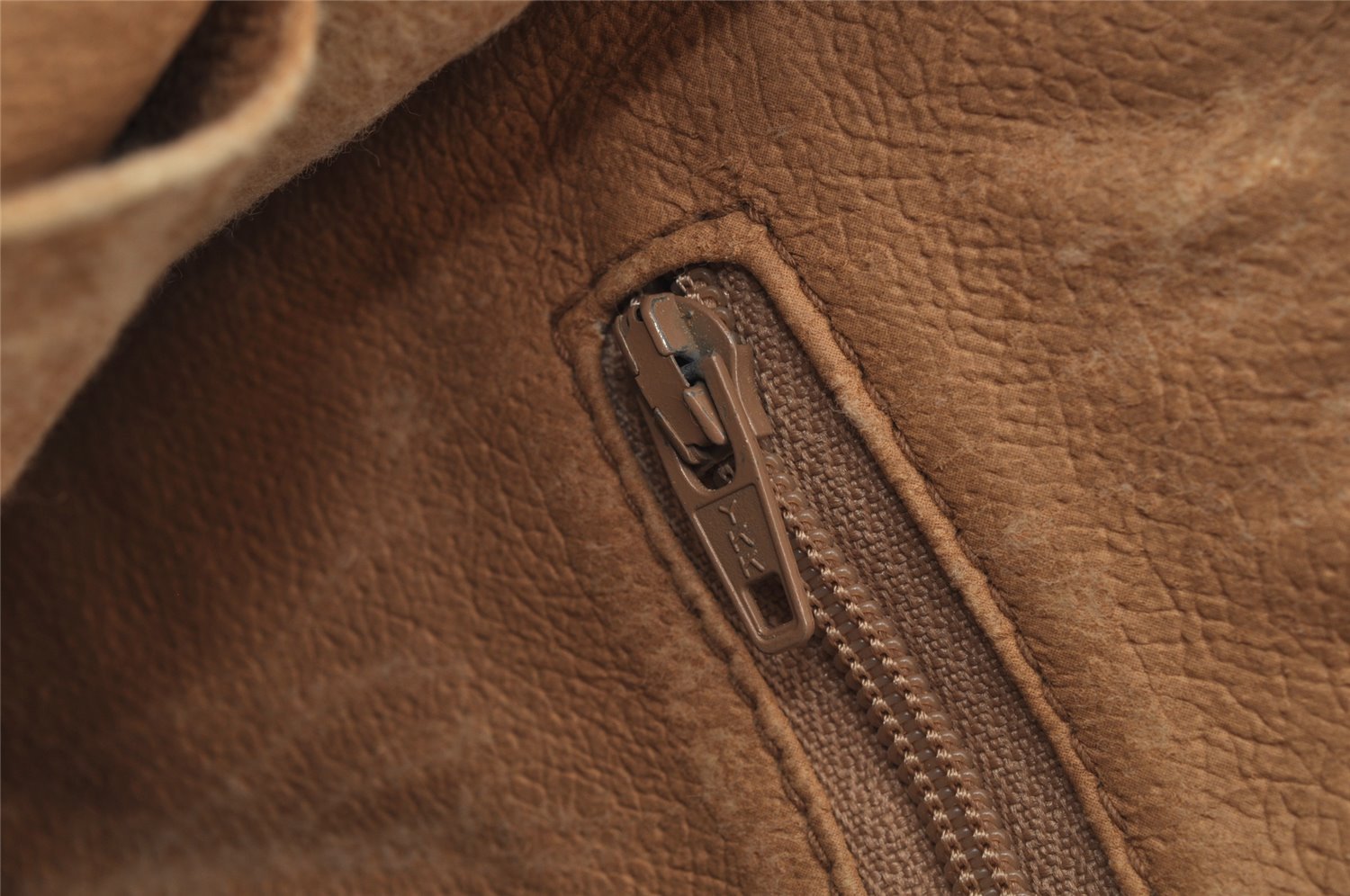 Authentic GUCCI Vintage Clutch Hand Bag Purse GG PVC Leather Brown 9923I