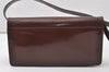 Authentic GUCCI Horsebit Shoulder Cross Body Bag Purse Leather Brown 9925I
