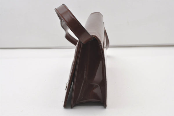 Authentic GUCCI Horsebit Shoulder Cross Body Bag Purse Leather Brown 9925I