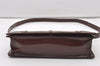 Authentic GUCCI Horsebit Shoulder Cross Body Bag Purse Leather Brown 9925I