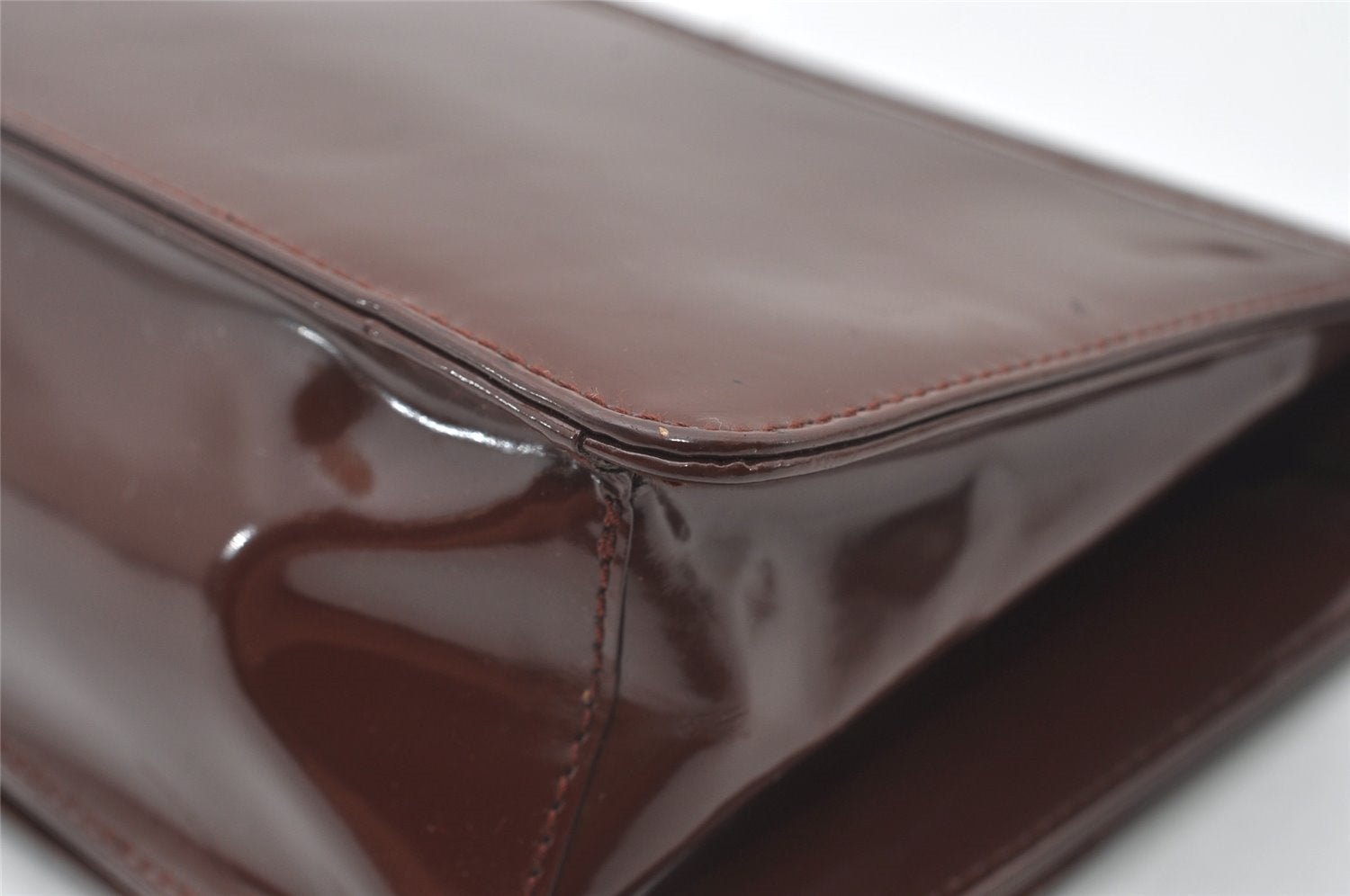 Authentic GUCCI Horsebit Shoulder Cross Body Bag Purse Leather Brown 9925I