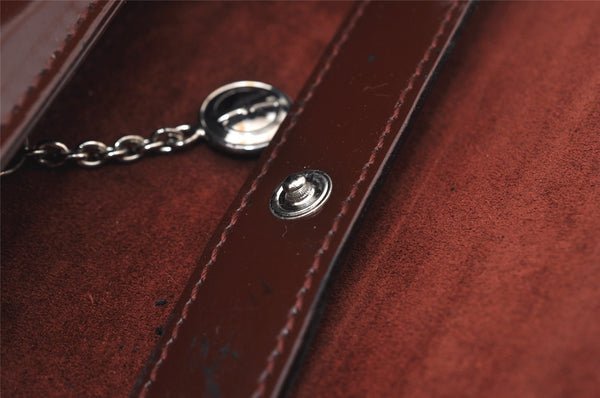 Authentic GUCCI Horsebit Shoulder Cross Body Bag Purse Leather Brown 9925I