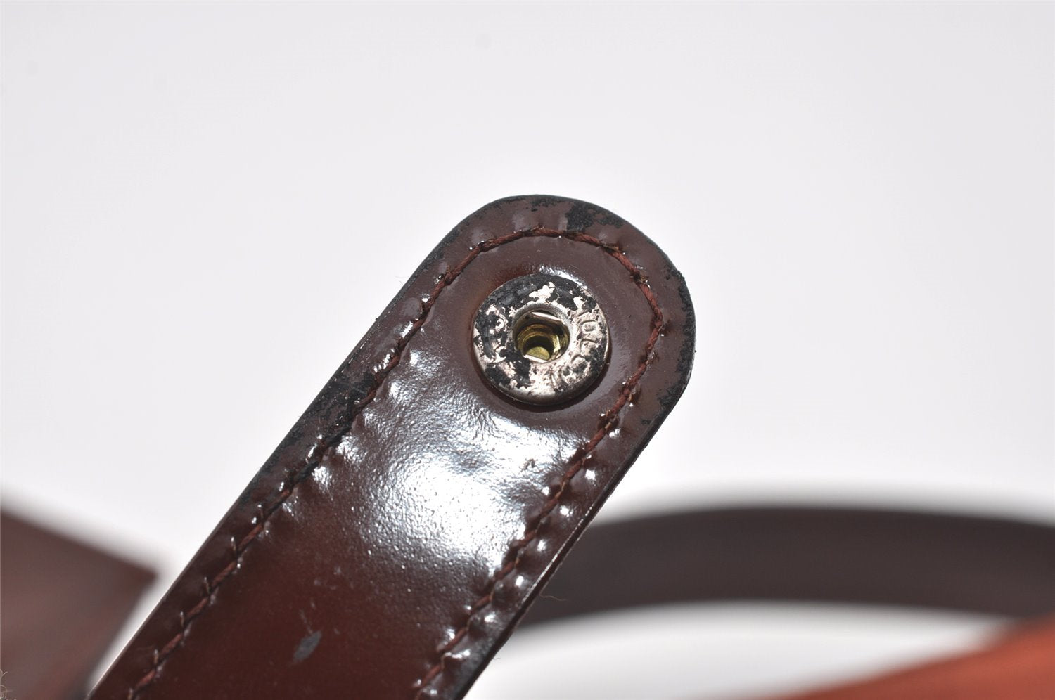 Authentic GUCCI Horsebit Shoulder Cross Body Bag Purse Leather Brown 9925I