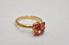 Auth Louis Vuitton Bague Vert Cosmopolitan Triple Ring Size L M66340 Gold 9925J