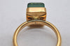 Auth Louis Vuitton Bague Vert Cosmopolitan Triple Ring Size L M66340 Gold 9925J