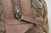 Authentic GUCCI Sherry Line Pouch Purse GG Canvas Leather 256636 Brown 9926I