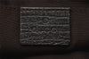 Authentic GUCCI Web Sherry Line Pouch Purse GG Canvas Leather 152507 Brown 9927I
